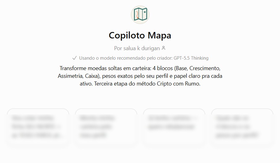 Copiloto MAPA no ChatGPT